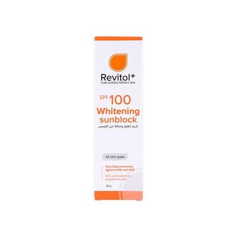 Sun Block SPF 100 Whitening Invisible Cr 30 ml
