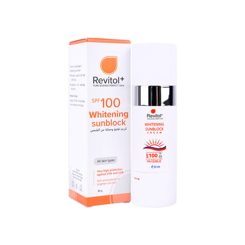 Sun Block SPF 100 Whitening Invisible Cr 30 ml